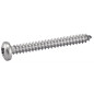 Vis à tôle tête cylindrique large inox A2 DIN 7981 2,9X19 boîte de 200 ACTON 624052,9X19