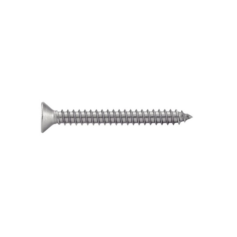 Vis à tôle tête fraisée pozidrive inox A2 DIN 7982 4,2X50 boîte de 200 ACTON 624084,2X50