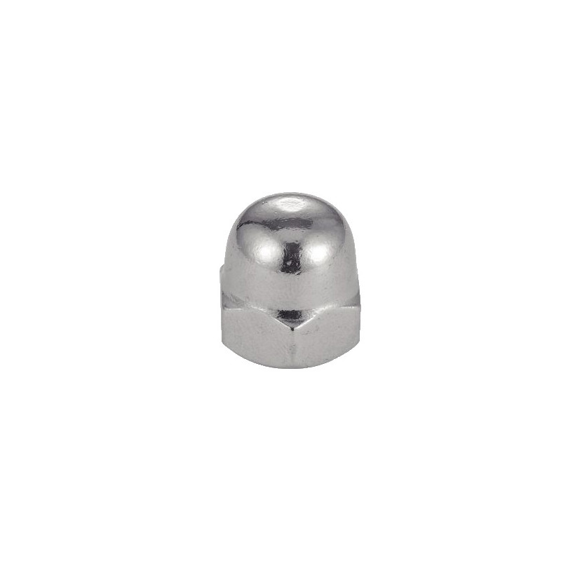 Écrou borgne inox A2 DIN 1587 M12 boîte de 100 ACTON 6260412