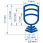 Joint UNIVERSEAL PLUS spécial PVC noir 25m ELLEN 6111193