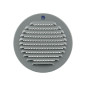 Grille ronde 435R 100mm aluminium gris RENSON 4352004