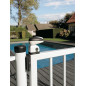 Serrure de piscine TWIST 40 finition noir LOCINOX TWIST409005VCA