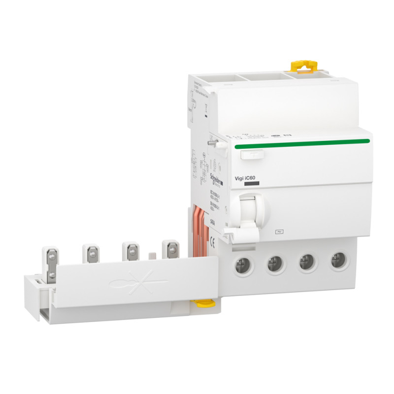 Bloc différentiel ACTI9 Vigi iC60 4P type AC 40A 30mA SCHNEIDER ELECTRIC A9Q11440