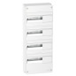 Coffret en saillie RESI9 blanc 4 rangées de 13 modules 90A SCHNEIDER ELECTRIC R9H13404