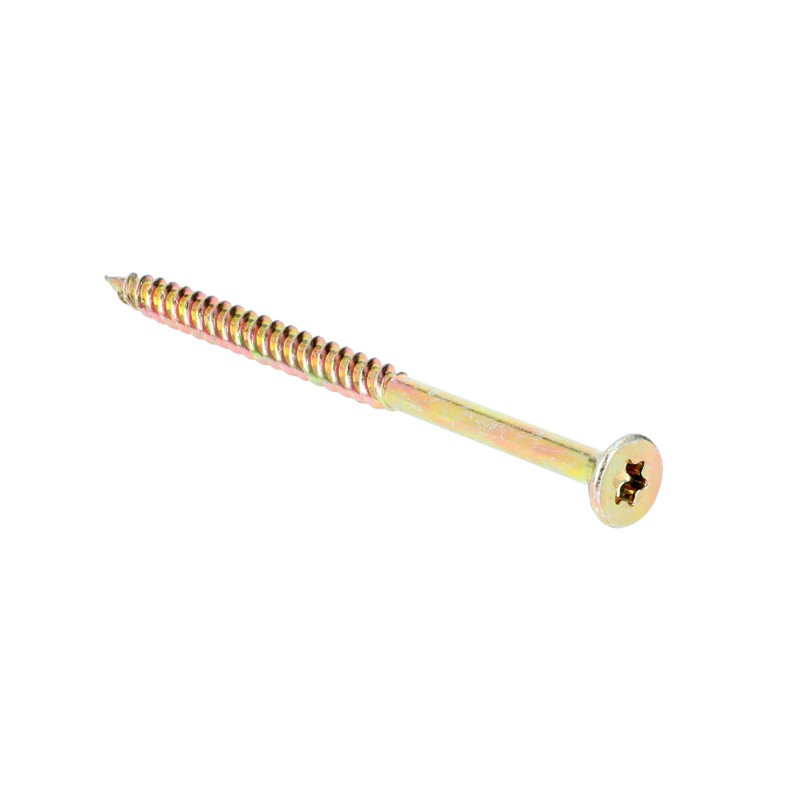 Vis à bois agglomérés tête fraisée Torx zingué 6X100 boîte de 100 ULTIMA VBFTX6X100ZJ