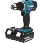 Perceuse visseuse 18V + 3 batteries 3Ah + chargeur + coffret MAKITA DDF453SFE3