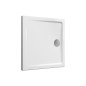 Receveur ultra plat à poser ou à encastrer PMR CASCADE 80x80x4 VITRA 5761L003M0578