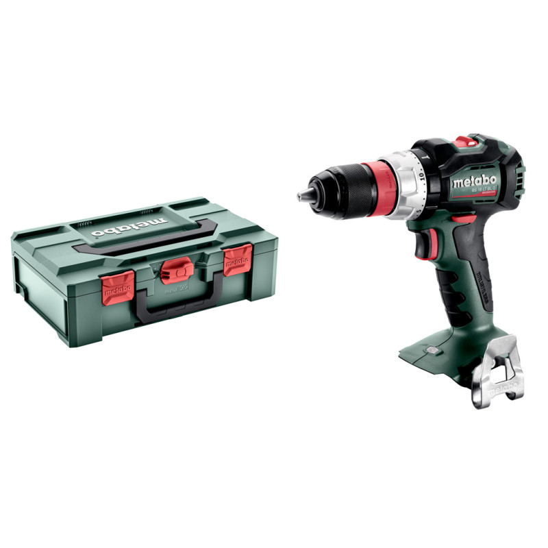 Perceuse visseuse 18V BS 18 LT BL Q (sans batterie ni chargeur) + coffret Metabox METABO 602334840