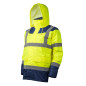 Parka haute visibilité KETA jaune fluo marine TL COVERGUARD 7KETYL