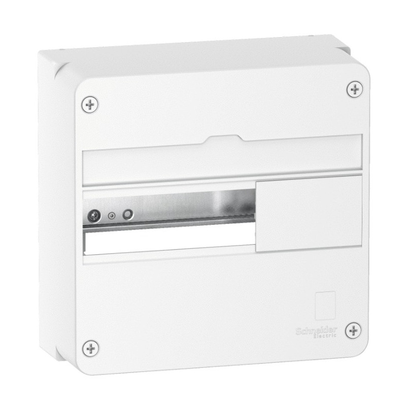 Coffret en saillie RESI9 blanc 1 rangée de 13 modules 63A SCHNEIDER ELECTRIC R9H13401