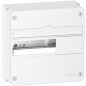 Coffret en saillie RESI9 blanc 1 rangée de 13 modules 63A SCHNEIDER ELECTRIC R9H13401