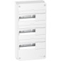 Coffret en saillie RESI9 blanc 3 rangées de 13 modules 90A SCHNEIDER ELECTRIC R9H13403