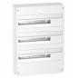 Coffret en saillie RESI9 blanc 3 rangées de 18 modules SCHNEIDER ELECTRIC R9H18403