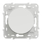 Bouton poussoir ODACE 10A à vis finition brillante SCHNEIDER ELECTRIC S520206