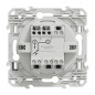 Bouton poussoir ODACE 10A à vis finition brillante SCHNEIDER ELECTRIC S520206