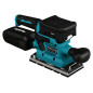 Ponceuse vibrante 18V + 2 batteries 5Ah + chargeur rapide + coffret MAKPAC MAKITA DBO380RTJ