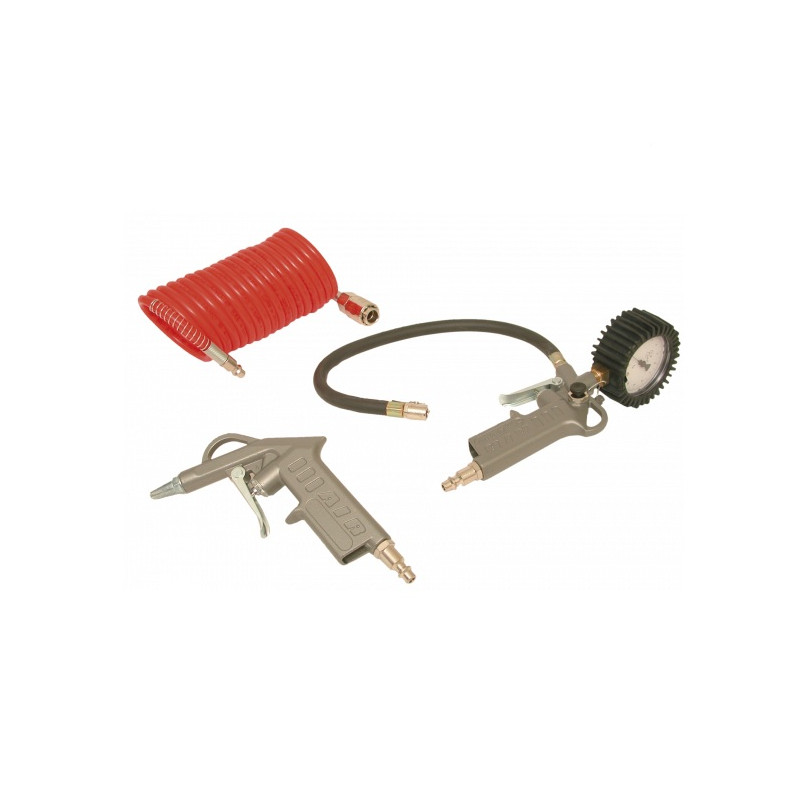 Kit MF 3 accessoires Tuyau + Pistolet + Soufflette LACME 325702