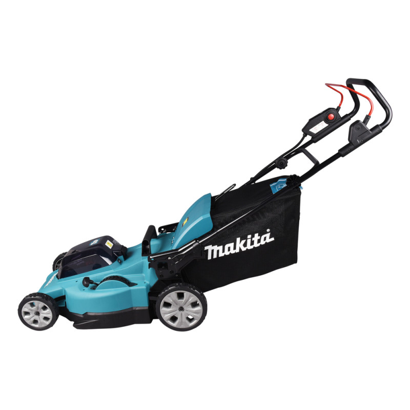 Tondeuse 2x18V 48cm + 2 batteries 5Ah + chargeur MAKITA DLM480CT2