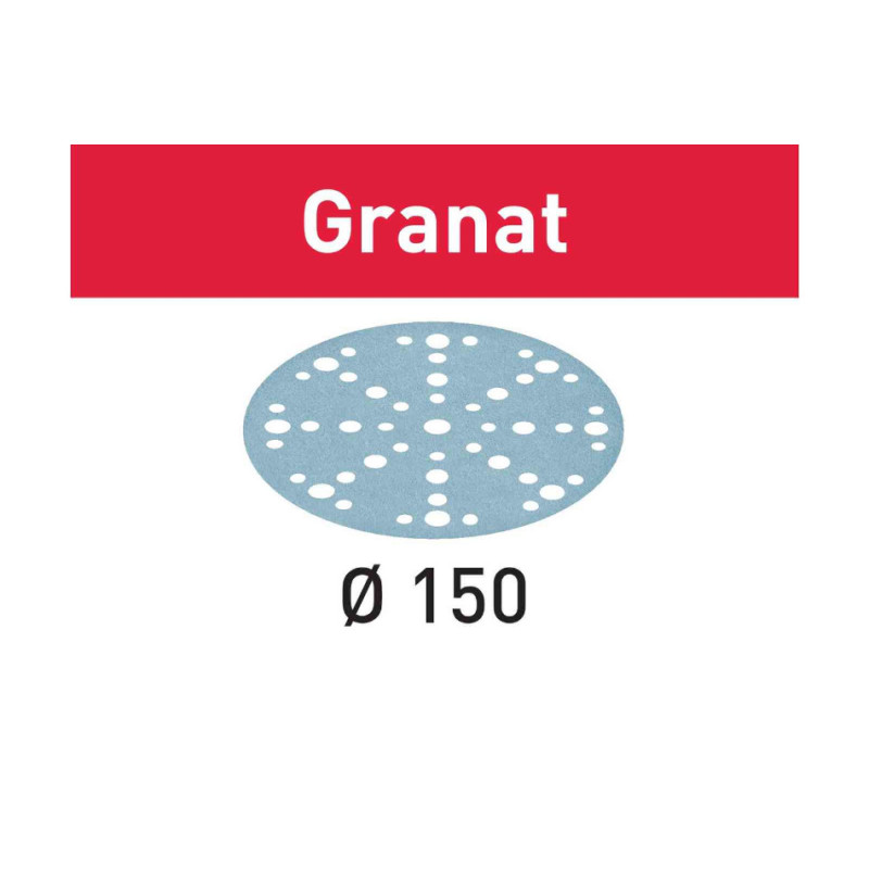 Disques abrasif GRANAT STF D150 48 P400 GR 100 FESTOOL 575172