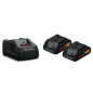 Pack de 2 batteries 18V ProCORE 4Ah + chargeur FEIN 92604228010