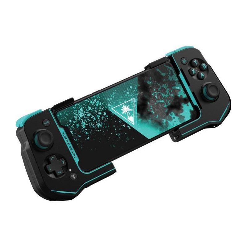 Manette de jeu mobiles Android - Turtle Beach Atom - Bluetooth - Noir/Cyan