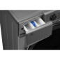 Lave-linge hublot CONTINENTAL EDISON CELL712IS2 - 7 kg - Largeur 59,5 cm - Classe A - 1200 trs/min - moteur induction - silver