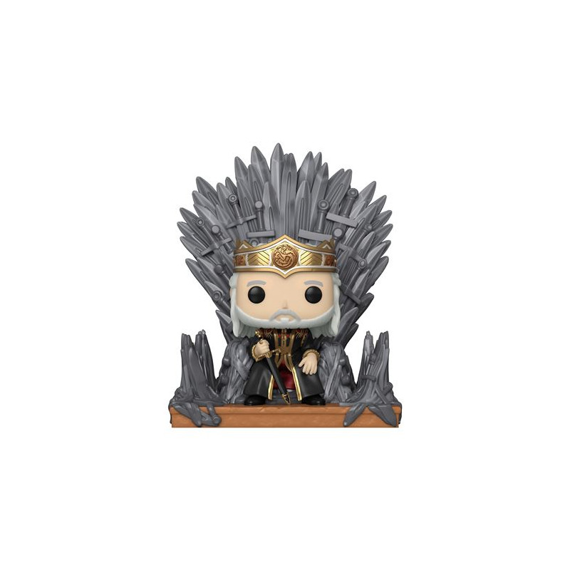 Figurine Funko Pop Deluxe House of the Dragon S2 Viserys on Throne