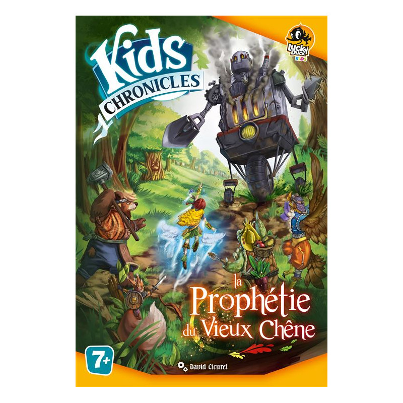 Jeu d enquête Lucky Duck Games Kids Chronicles La Prophétie du Vieux Chêne