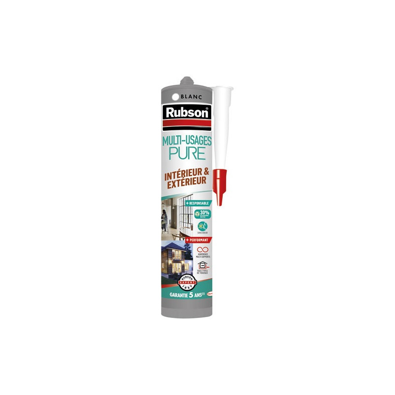 RUBSON MASTIC PURE MULTI-USAGES BLANC 280ML RUBSON - 2682437