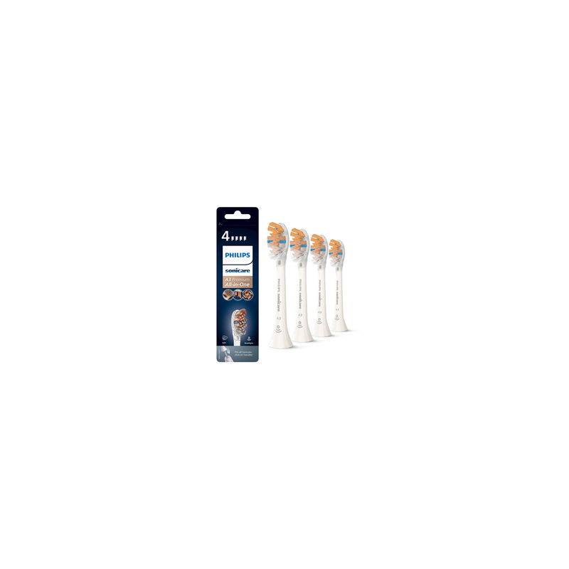 Accessoire dentaire Philips Sonicare HX9094 10 A3 BROSSETTES X4 BLANCS