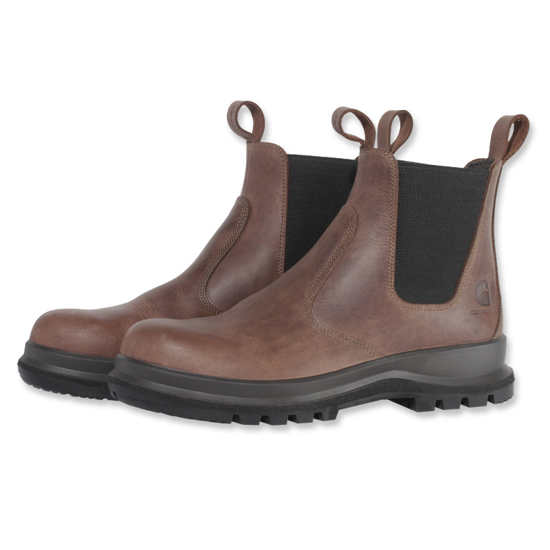 Bottines CARTER CHELSEA S3 SRC HRO marron foncé T48 CARHARTT S1F702919201S48