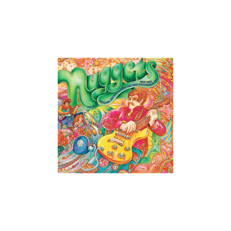 Nuggets Original Artyfacts From The First Psychedelic Era (1965 1968) Volume 2 Vinyle Coloré