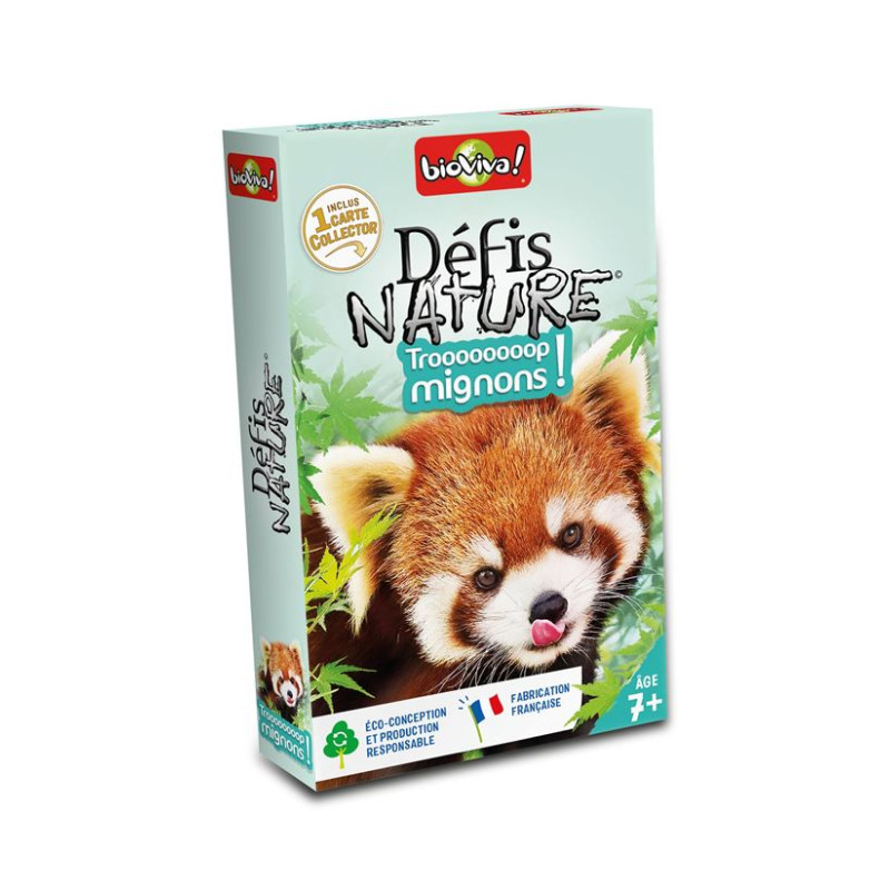 Jeu pour découvrir la nature Bioviva Défis Nature Trop mignons