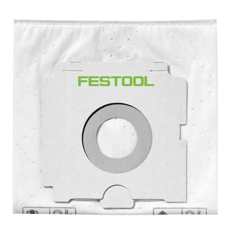 Lot de 5 Sac filtres pour aspirateur SELFCLEAN SC FIS CT 36 5 FESTOOL 496186