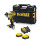 Visseuse à chocs 18V XR Brushless + 2 batteries 5Ah + chargeur + coffret T STAK DEWALT DCF887P2 QW