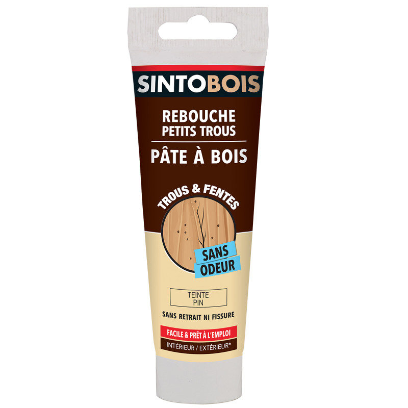 Pâte à bois à l’eau SINTOBOIS pin tube 250g SINTO 37500