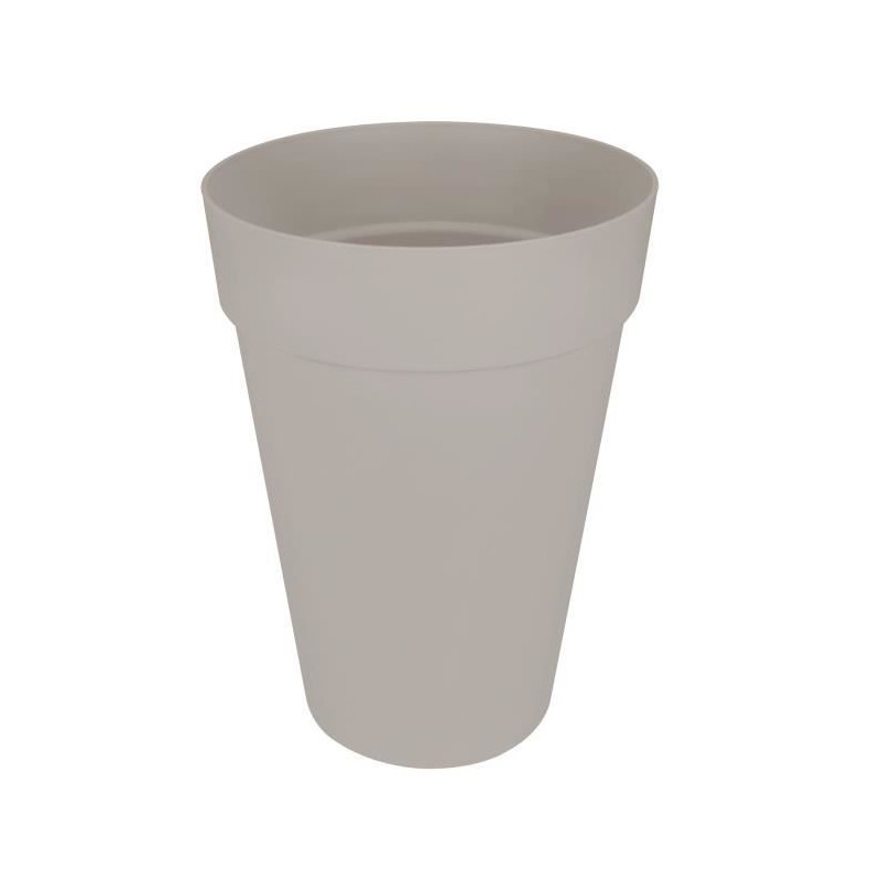 ELHO Loft Urban Pot de fleurs rond Haut 35 - Gris - Ø 34 x H 45 cm - extérieur - 100% recyclé