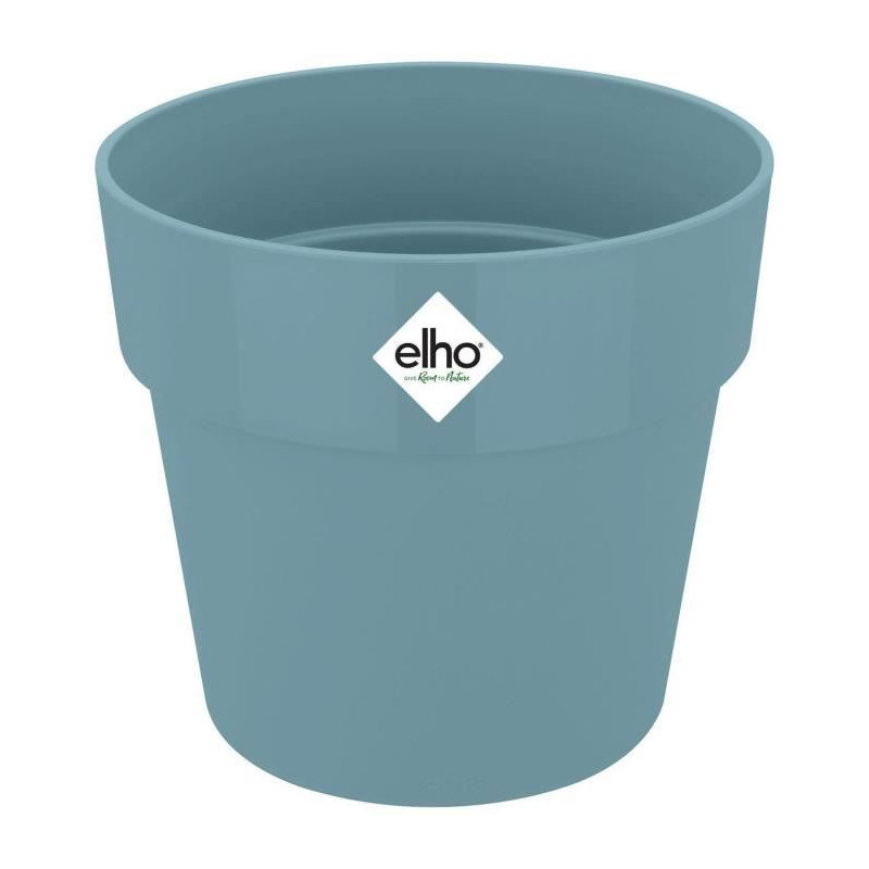 ELHO B.for Original Pot de fleurs rond 30 - Bleu - Ø 30 x H 27 cm - intérieur - 100% recyclé