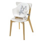 MAXI-COSI Moa Chaise haute bébé évolutive 8 en 1, Chaise haute/Réhausseur/Tabouret/Bureau, De 6 mois a 5 ans, Beyond White2