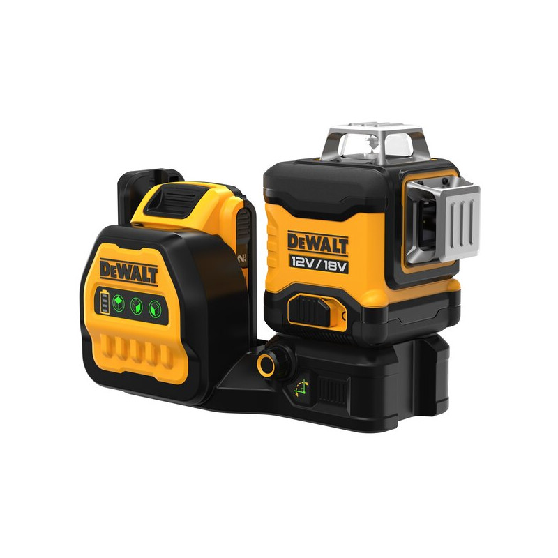 Laser multi lignes 12V 18V 3 x 360° vert + 1 batterie XR 2Ah + chargeur + coffret T STAK DEWALT DCE089D1G18 QW