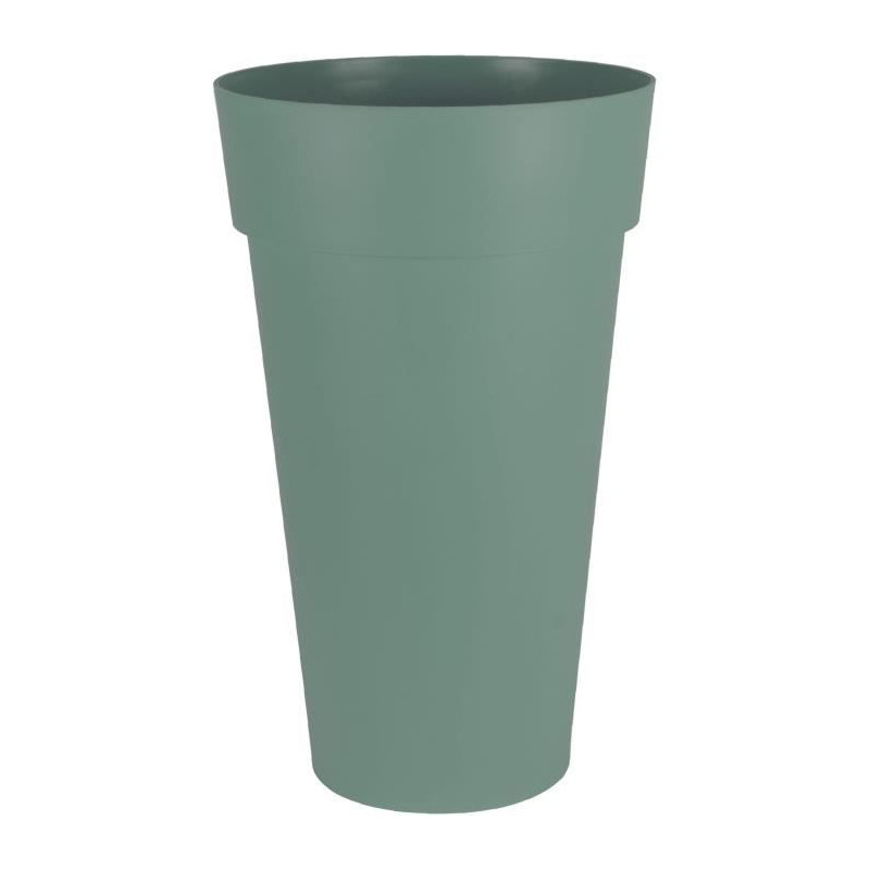 EDA Pot de Fleur Vase Haut XXL TOSCANE Ø 48 cm - Volume 90 L - Ø 48 x H.80 cm - Vert laurier