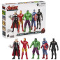 Pack de 5 figurines de 15 cm Marvel, jouets avec 2 accessoires, Avengers Beyond Earth's Mightiest