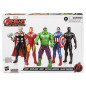 Pack de 5 figurines de 15 cm Marvel, jouets avec 2 accessoires, Avengers Beyond Earth's Mightiest