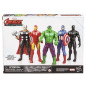 Pack de 5 figurines de 15 cm Marvel, jouets avec 2 accessoires, Avengers Beyond Earth's Mightiest