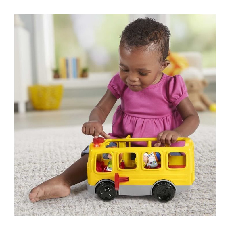 LE BUS SCOLAIRE LITTLE PEOPLE - FISHER-PRICE - HJN36 - JOUET FISHER PRICE LITTLE PEOPLE