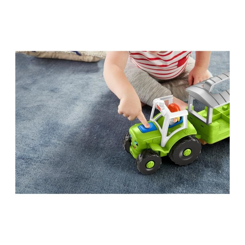 LE TRACTEUR LITTLE PEOPLE - FISHER-PRICE - HJN44 - JOUET FISHER PRICE LITTLE PEOPLE