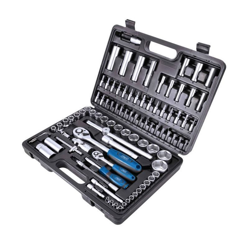 Malette a outils de 95 pieces - SCHAPPACH - TB94 - Outils en acier chrome vanadium