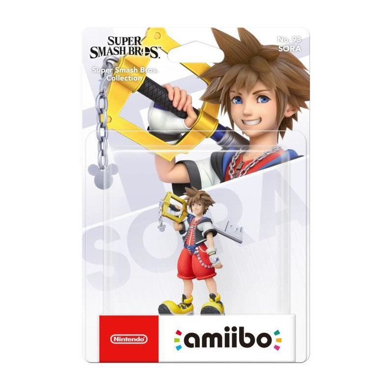 Figurine Amiibo - Sora N°93 | Collection Super Smash Bros.