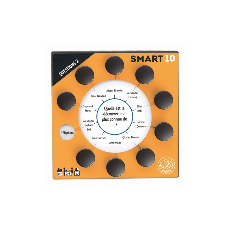 Jeu d’ambiance Piatnik Smart 10