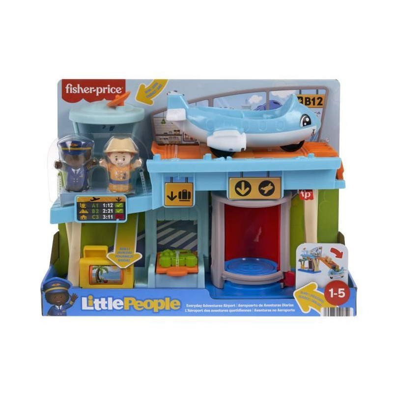 L AEROPORT DES LITTLE PEOPLE - FISHER-PRICE - HTJ26